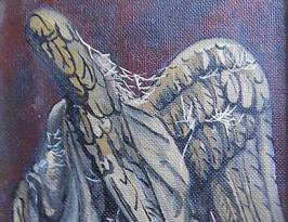 The Angel; Oilpaint on canvas