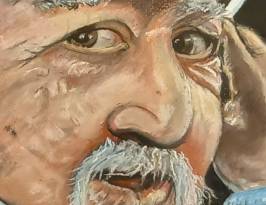 Olda Huml;30x45;Suchý pastel